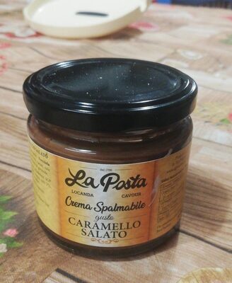 Crema Spalmabile al Caramello Salato front packaging