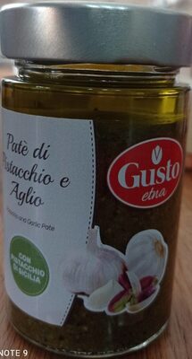 Patè di pistacchio e aglio