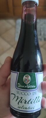 Succo di mirtilli selvatici