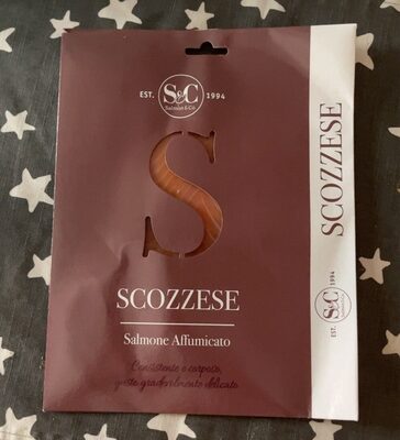 Salmone scozzese front packaging