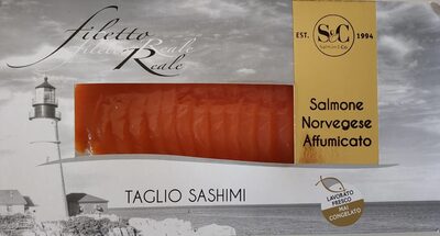 Salmone Norvegese Affumicato taglio sashimi