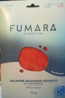 Salmone selvaggio socket al naturale