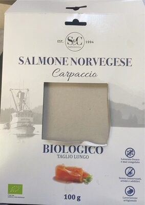 carpaccio salmone norvegese