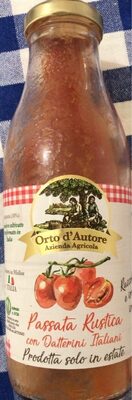 Passata Rustica con datterini taliani