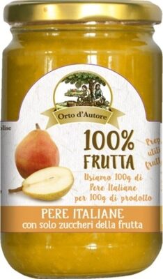 Preparato frutta pere italiane