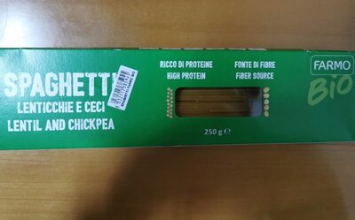 Spaghetti lenticchie e ceci Farmo Bio