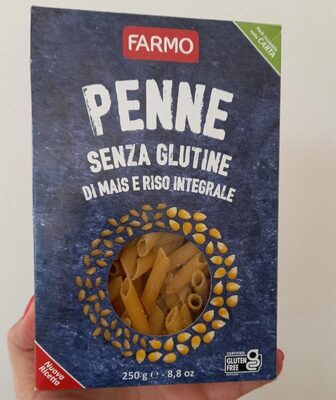 Penne senza glutine di mais e riso integrale