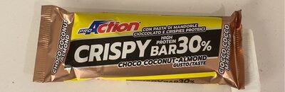 crispy high protein bar