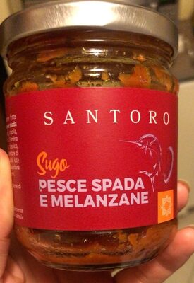 Sugo pesce spada e melanzane front packaging