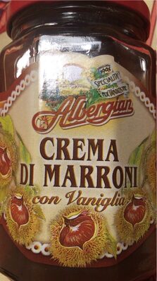 Crema di marroni con vaniglia