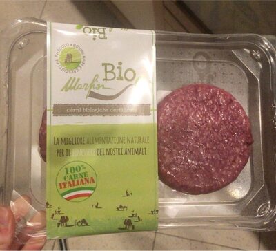 Hamburger bovino adulto bio
