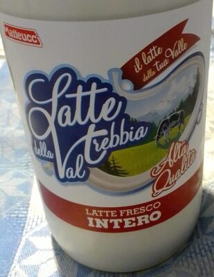 Latte della Val Trebbia front packaging