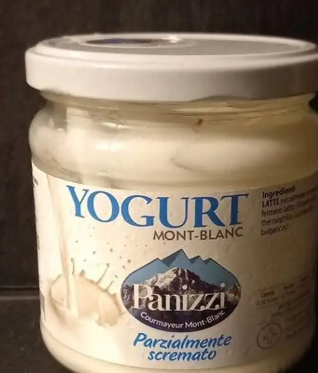 Yogurt mont-blanc