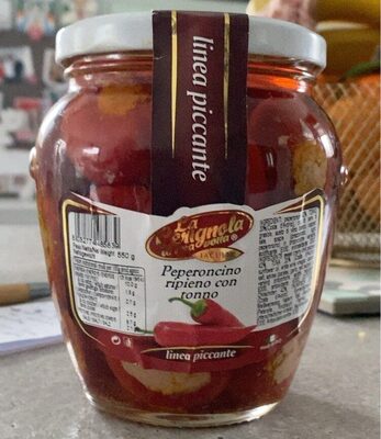 Peperoncino ripieno con tonno