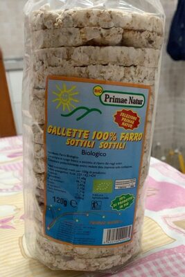 Gallette al farro bio