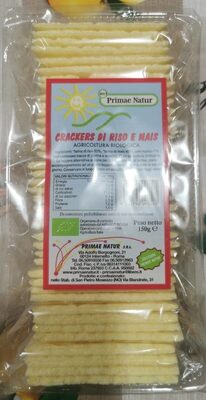 Crackers di riso e mais