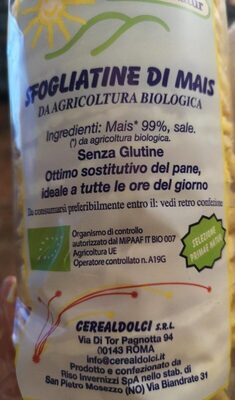 Sfogliatine di Mais