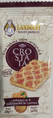 Crostata integrale arancia e zucchero di canna