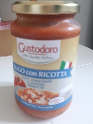 Sugo con ricotta front packaging