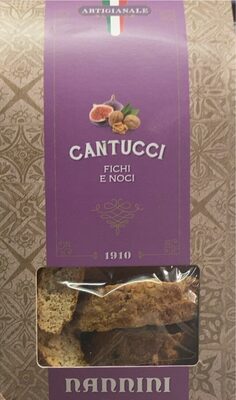 cantucci fichi e noci