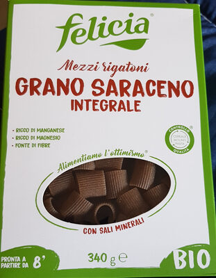 Mezzi rigatoni grano saraceno