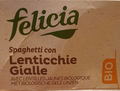 Organic Yellow Lentil Spaghetti