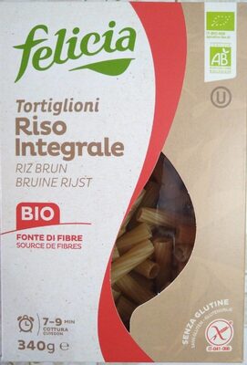 Tortiglioni riso integrale bio