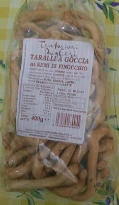 Taralli a goccia - semi di finocchio