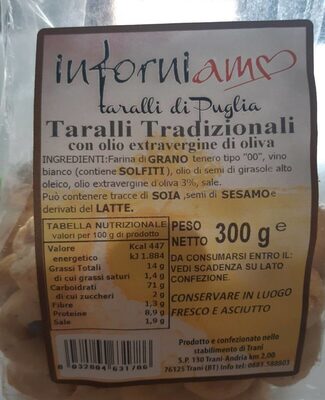 Taralli tradizionali