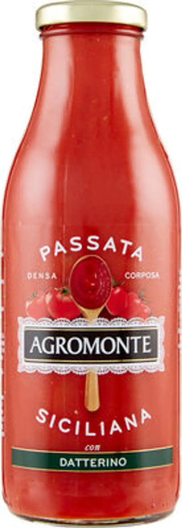 Passata de romates front packaging