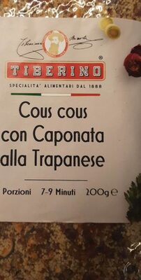 Cous cous con caponata alla trapanese