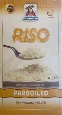 Riso Parboiled front packaging
