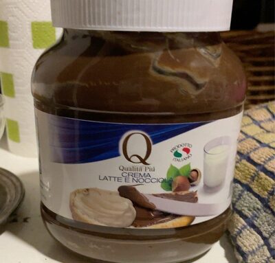 Crema latte e nocciola