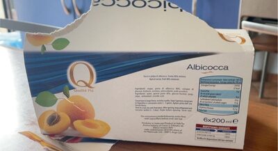 Albicocca front packaging