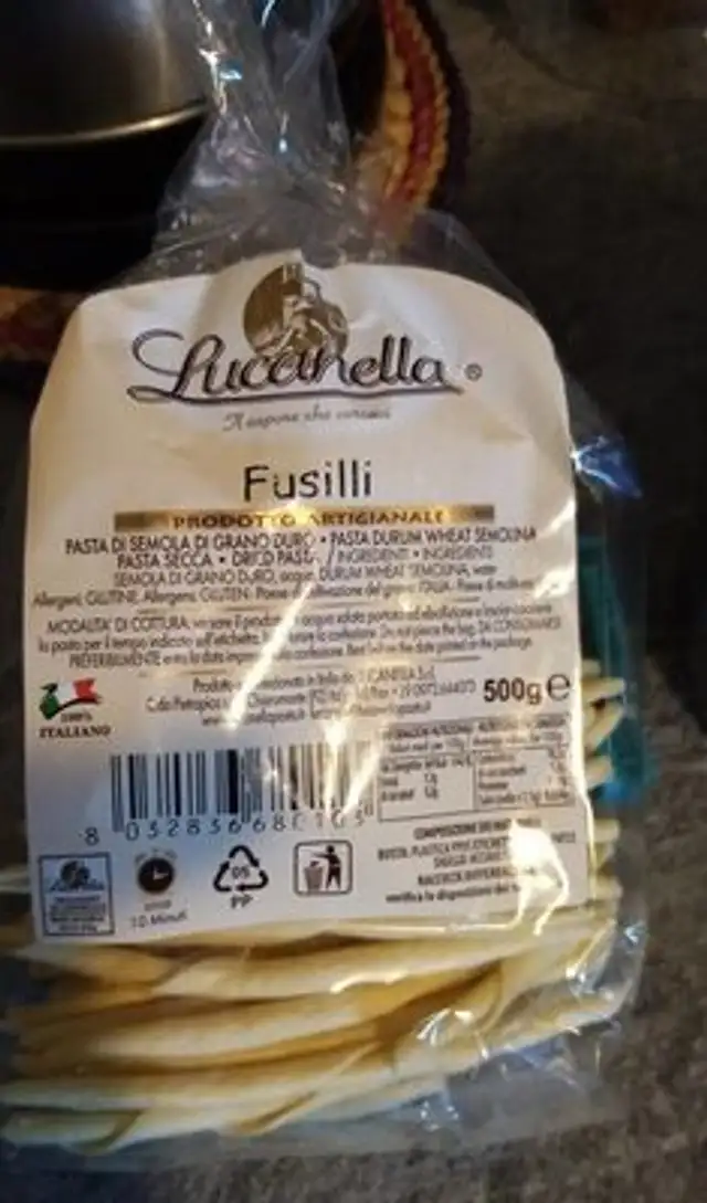 Fusilli front packaging