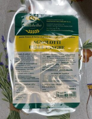 Agnolotti delle Langhe