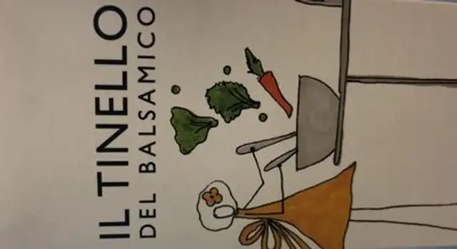 Vinaigre Balsamique Igp étiquette Jaune Ligne "Il Tinello" ingredients label