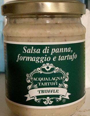 Salsa di panna, formaggio e tartufo