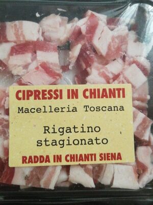 Lardons pour sauce aux herbes de Toscane front packaging