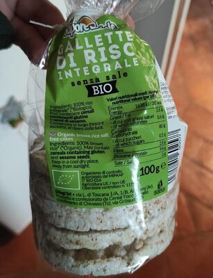 Gallette di riso integrali
