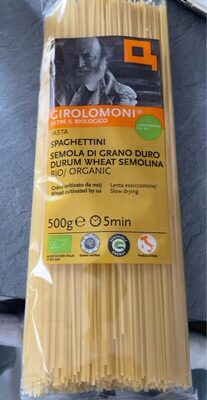 Spaghettini front packaging