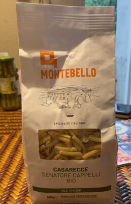 Casarecce senatore cappelli bio front packaging