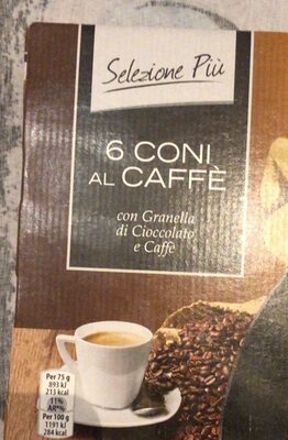 6 coni al caffe
