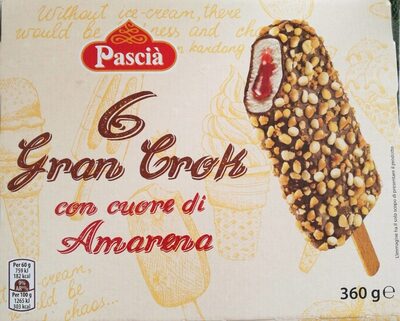 Gran crock con crema di amarena