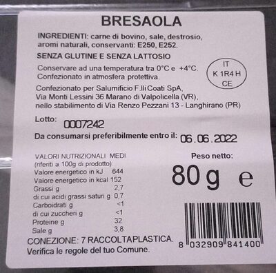 Bresaola