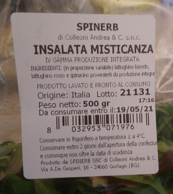 Insalata misticanza