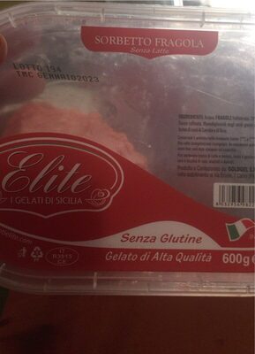 Sorbetto alla fragola