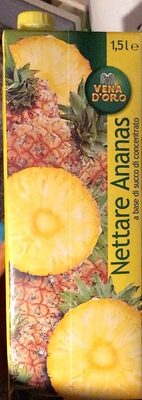 Nettare ananas front packaging