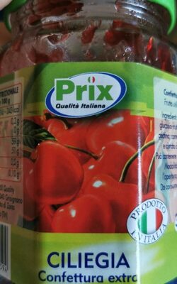 Confettura ciliege extra front packaging