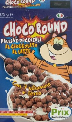 Choco Round-Palline di cereali al cioccolato al latte